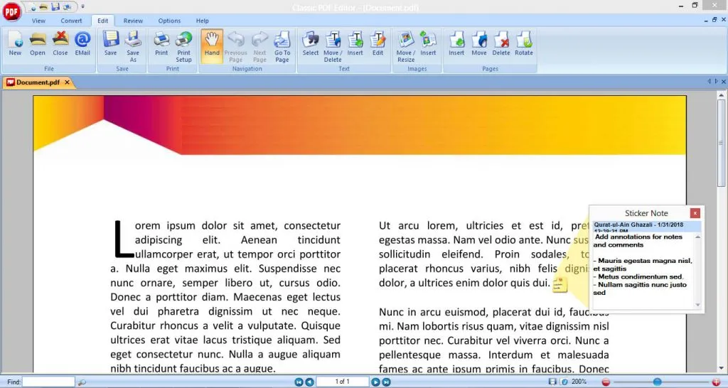 Best PDF editor software