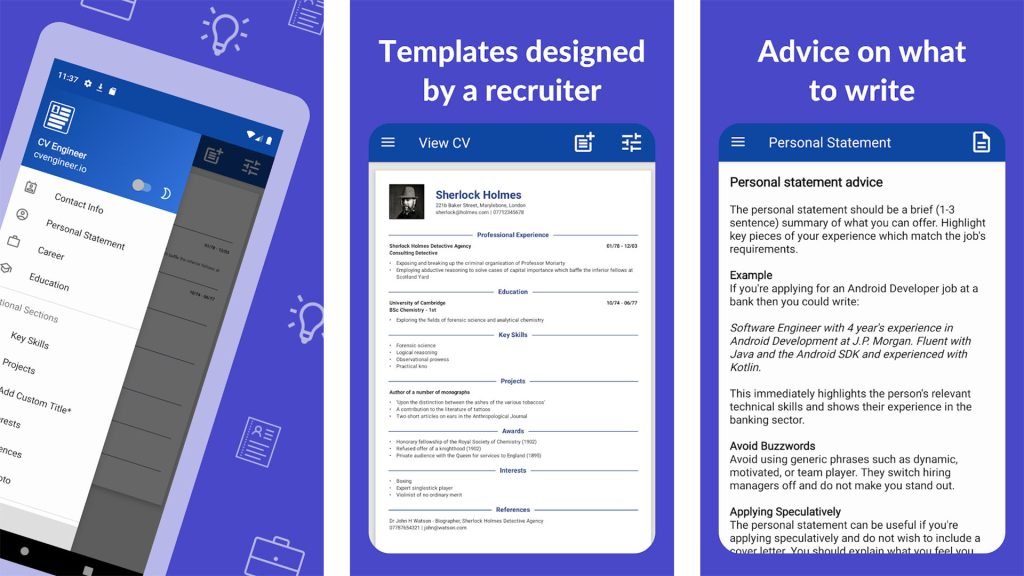 Best Free Resume Maker Apps